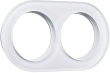 Рамка-ретро универсальная Werkel Favorit Runda 2-м. стекло белый картинка